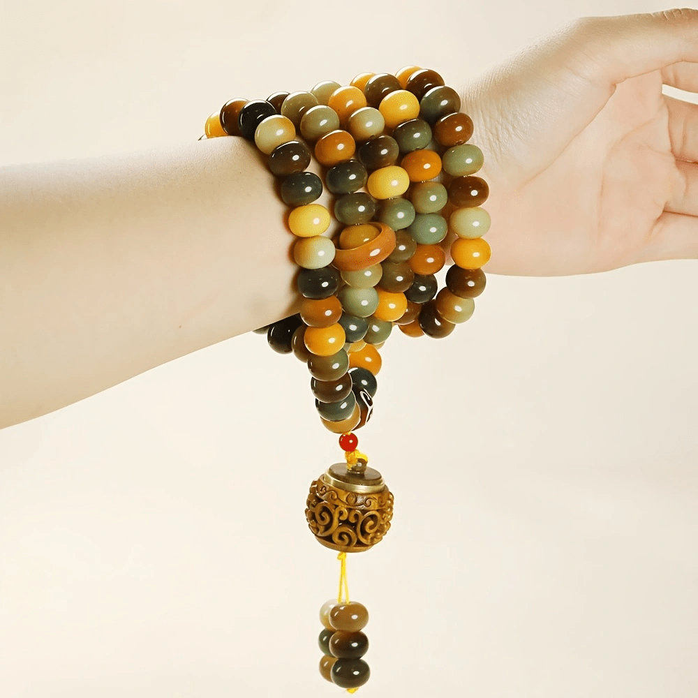 Handmade Bohemian Style Colorful Beaded Necklace