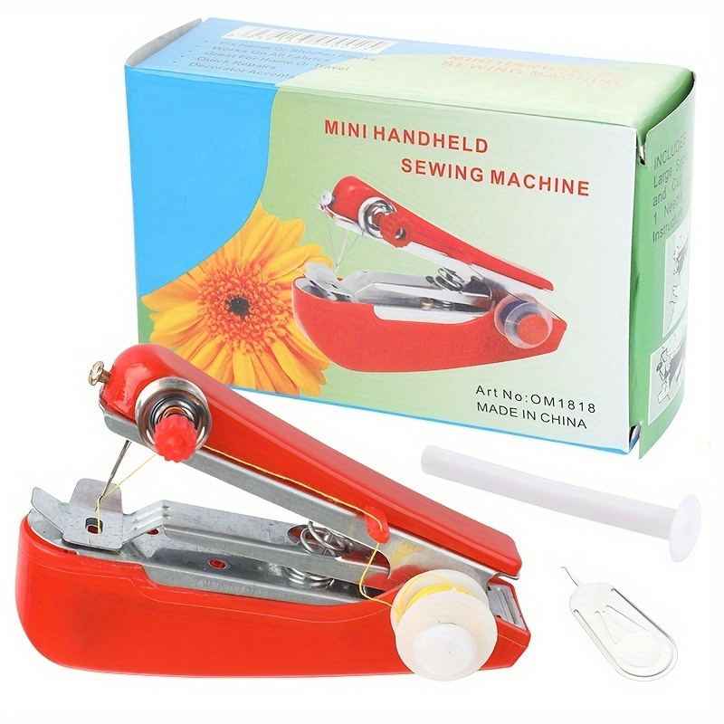 

Mini Handheld Sewing Machine, Portable Patchwork Tool, No Electricity Needed, Options ()