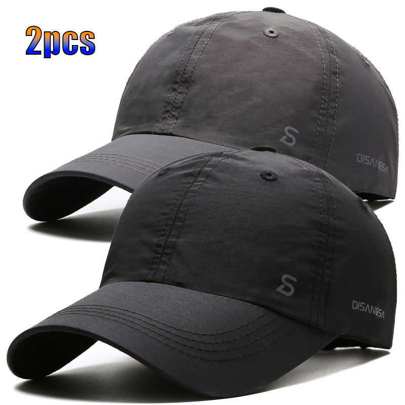 TEMU 2pcs Set, 's Quick- Baseball , Spring/summer Style, , An Excellent Choice For Women's Outdoor Casual Running, Hiking, Travel, And Holiday Gifts