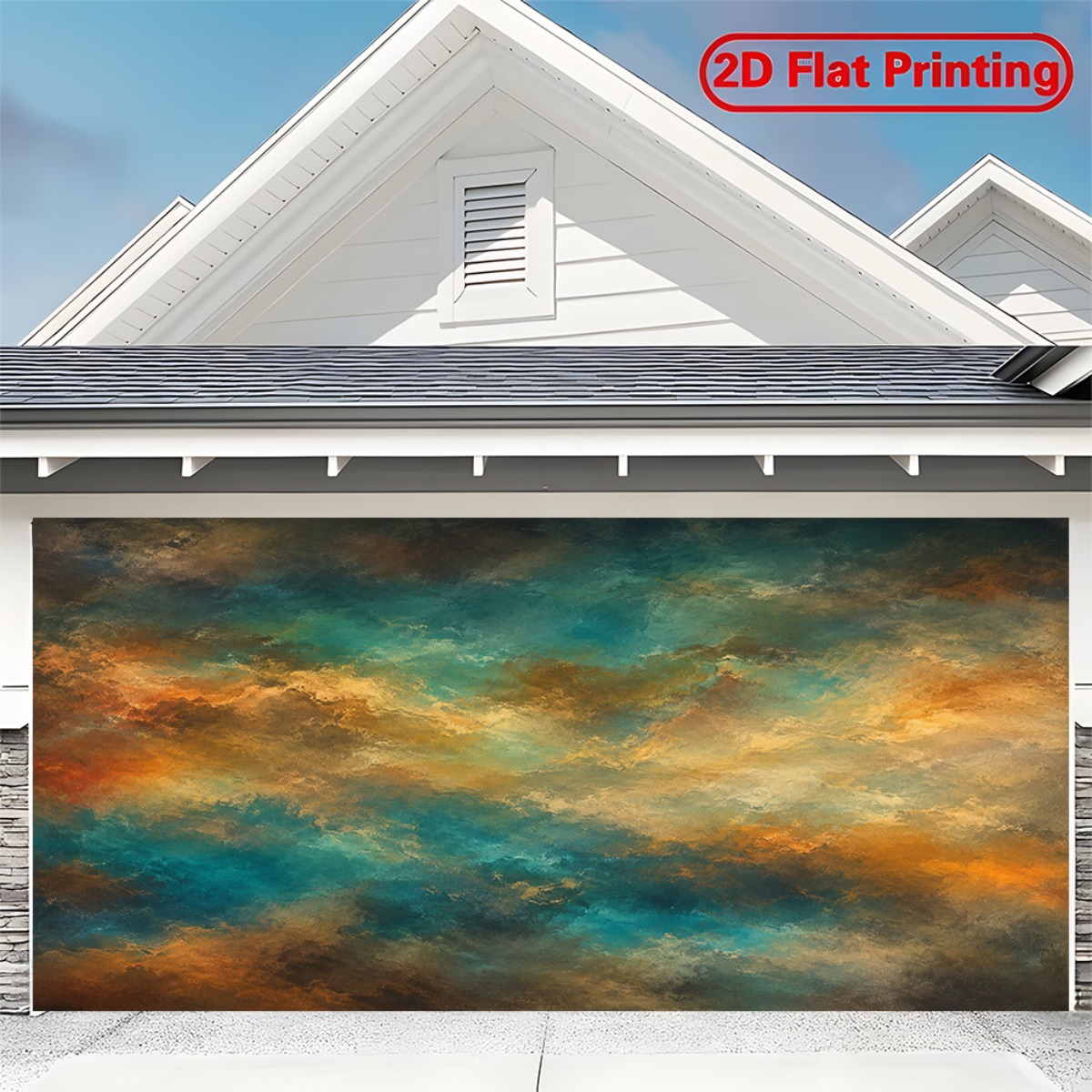 Abstract Cloud Texture Backdrop for Birthday Party