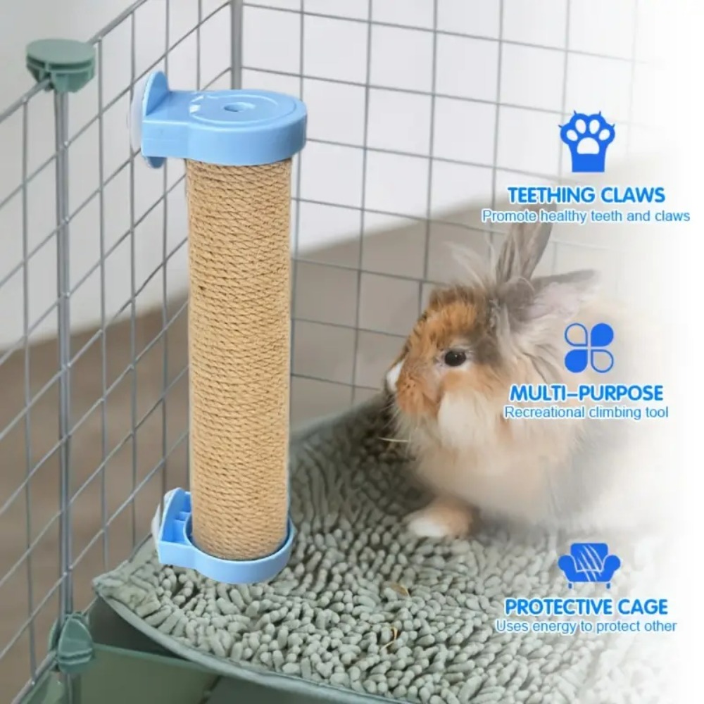Adjustable Angle Rabbit Scratch Post with Sisal