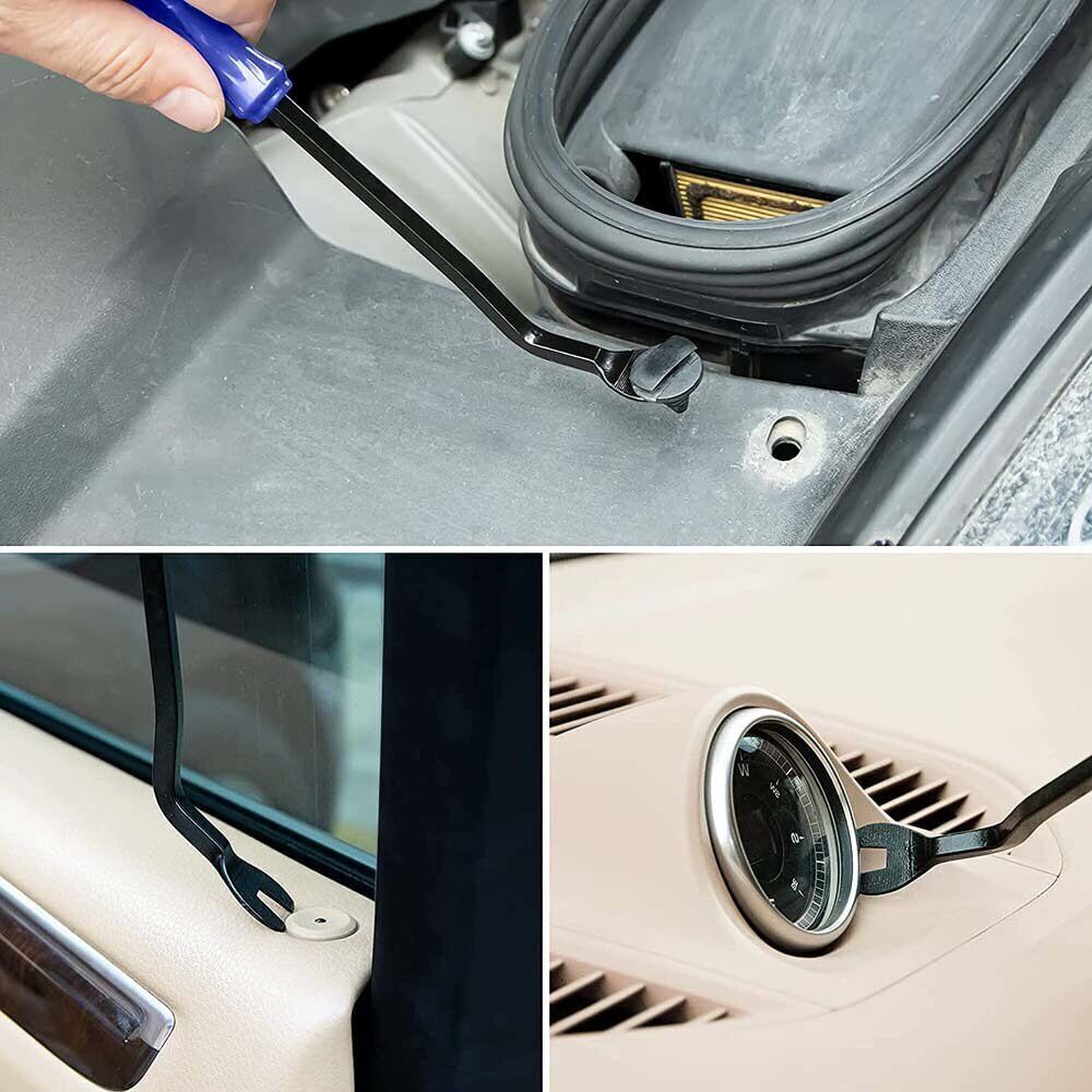 13-Piece Car Trim Removal Tool Set for Dashboard & Panel Fastening