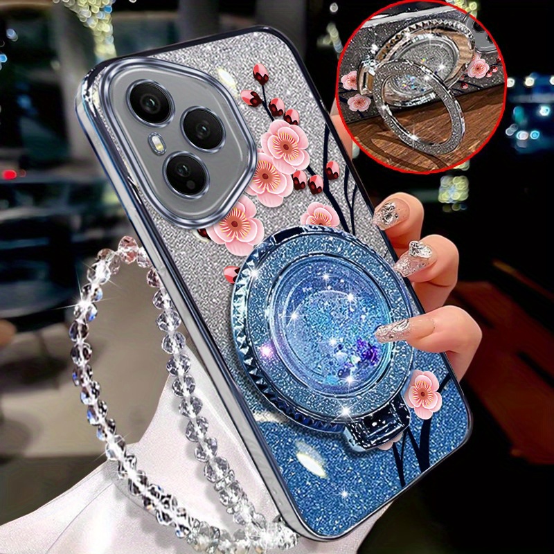 TEMU Phone Case: 400 Prophone Cases Delicate Bracket And Transparent Beads Lanyardpattern Comfortable Feel Case Suitable 400 Pro With Shockproof
