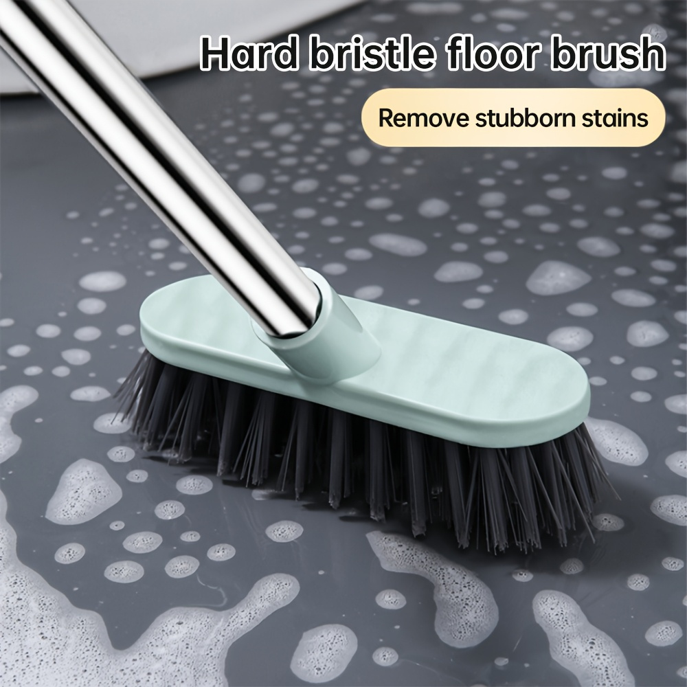 

Compact & Flexible Floor Brush With - Hanging Design, 45° Angled For Complete Cleaning, Ideal For Bathroom Use