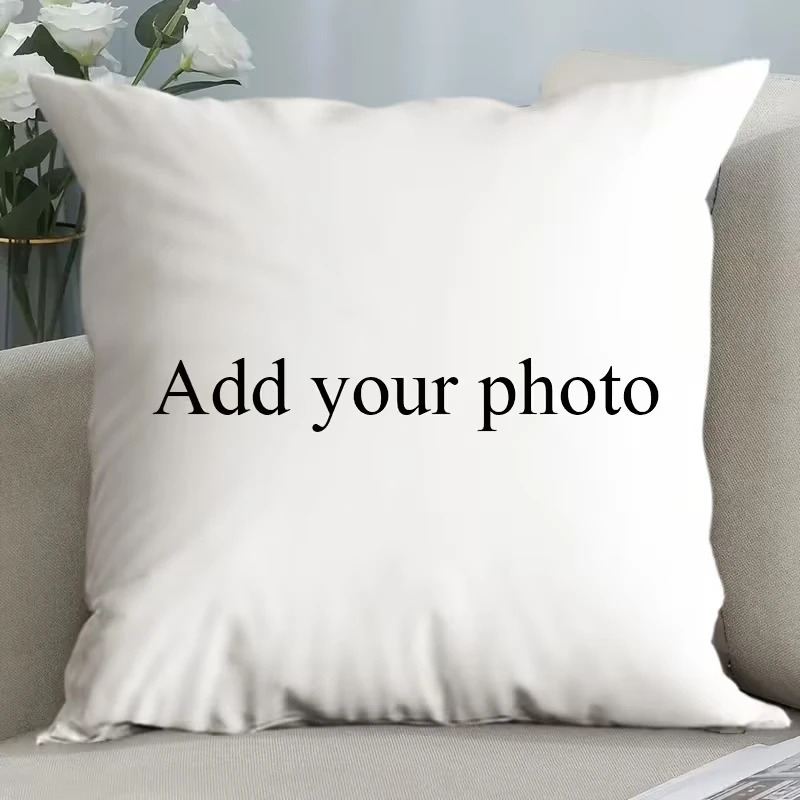 TEMU A Custom-designed Pillowcase Featuring A Unique Pattern, Perfect For Diy Logos And Text Images, Ideal For Wedding Anniversaries Presents, With