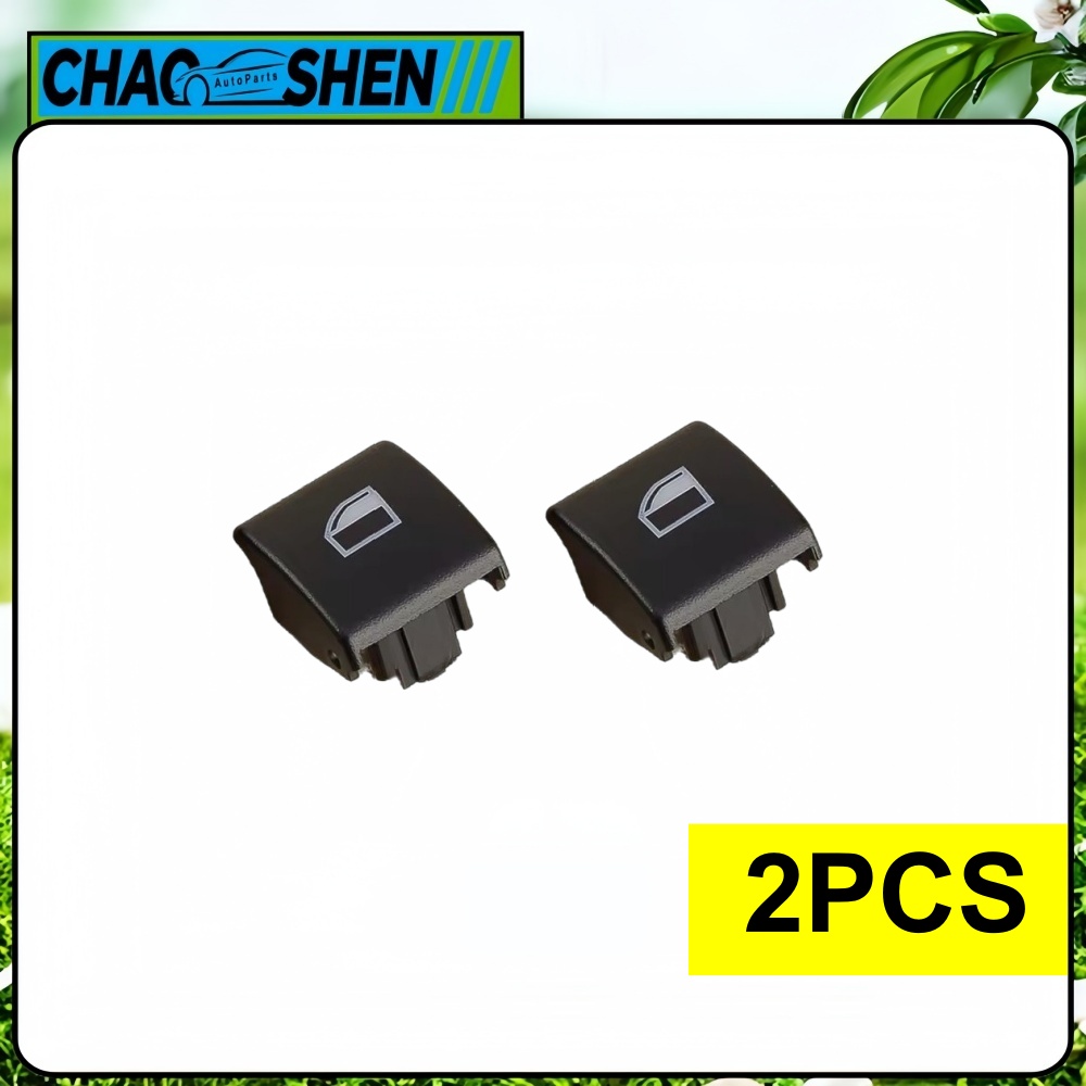 TEMU 1/2/4pcs Window Switch Button Cover Suitable For E46 328i X5 E53 X3 E83 Car Interior Accessories