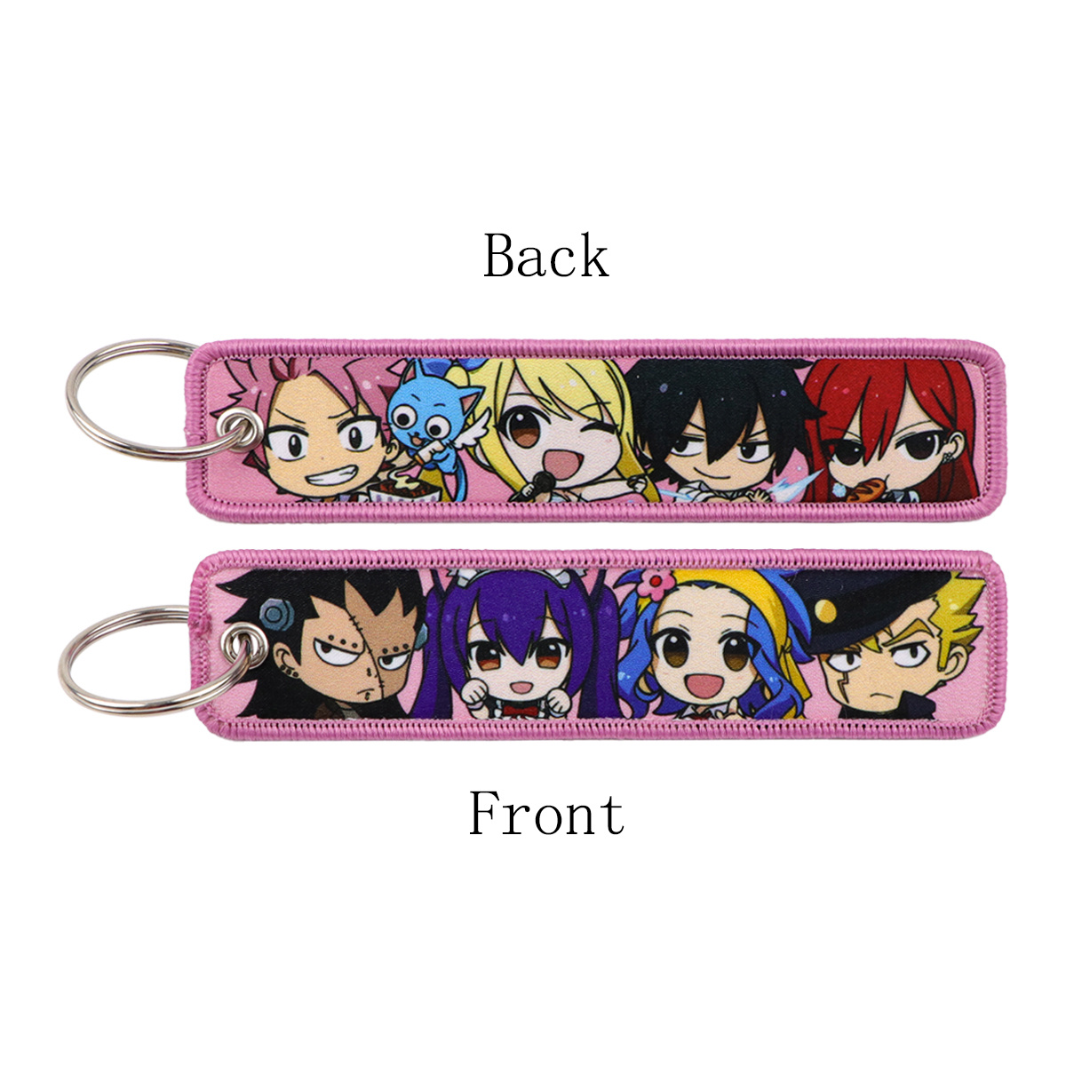 TEMU 1 pieza Llavero de moda anime bordado para motocicletas, coches, mochila, para , regalos de llavero