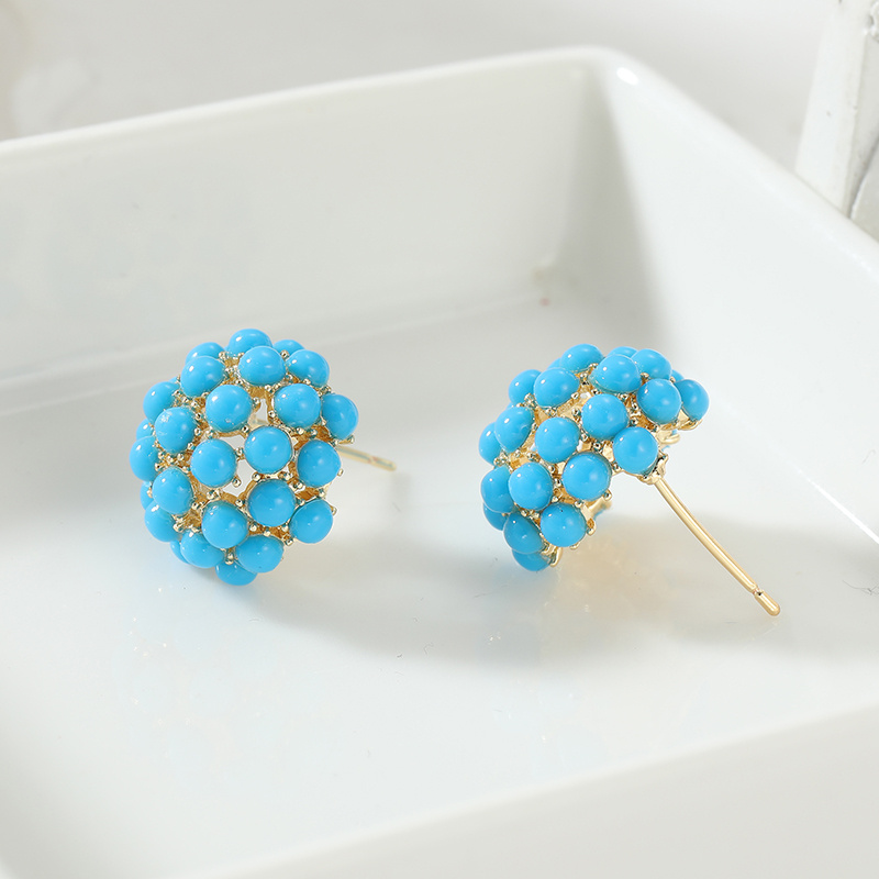 Women's Vintage Ethnic Style Flower Shape Earrings