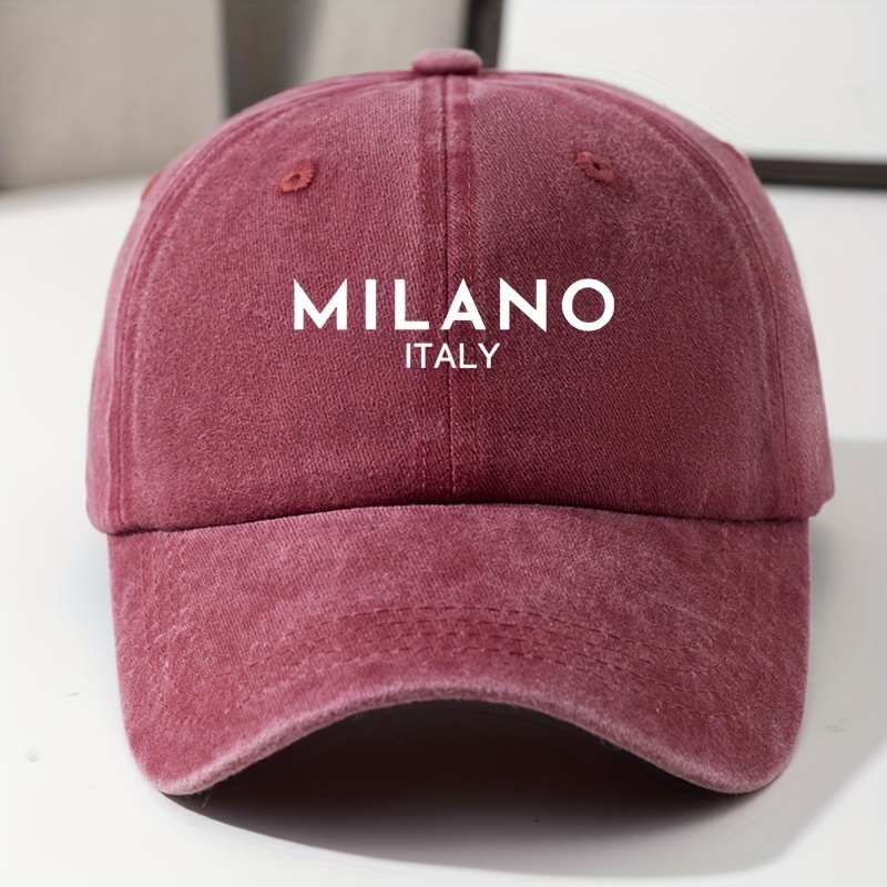 Adjustable Soft Baseball Cap with Printed Sunscreen