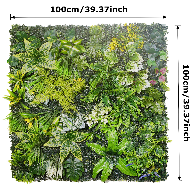 knstliche grne pflanzen auenbereich 100x100 cm/39 37x39 - Temu Germany