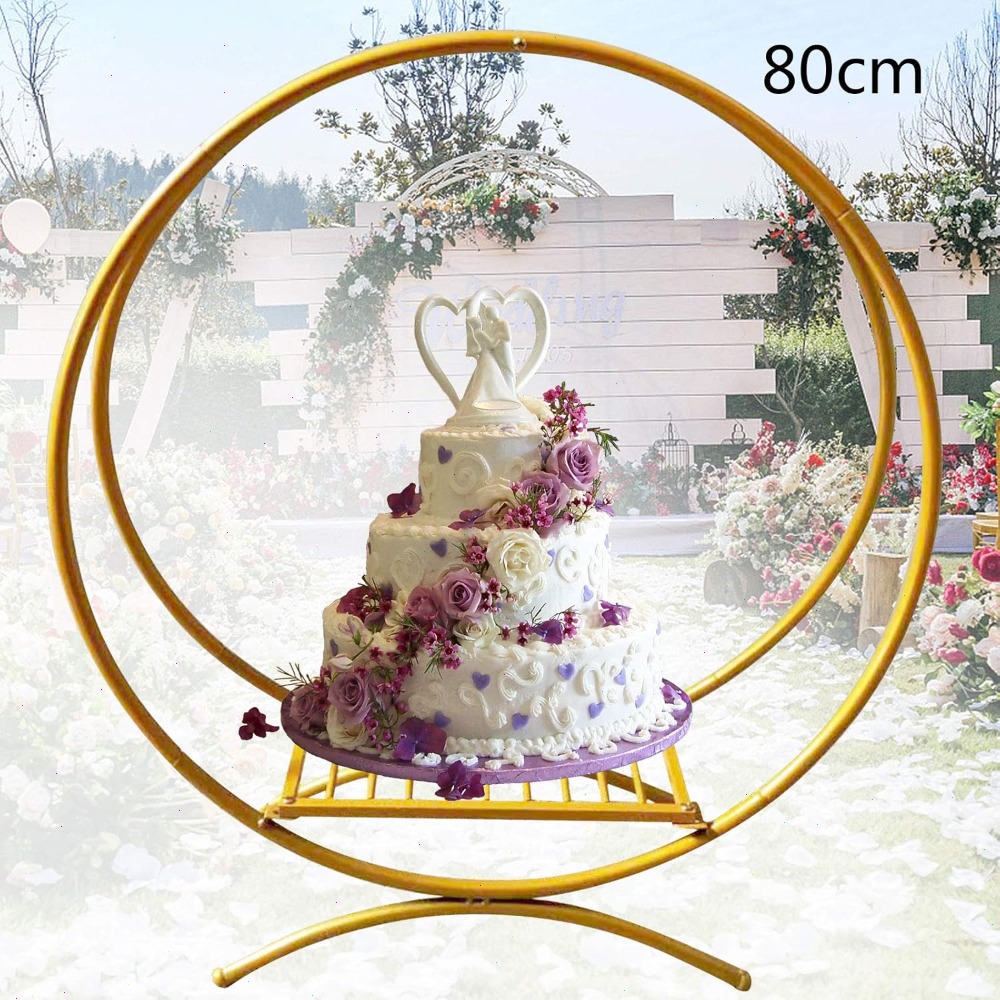 Wedding Cake Arch Frame, Wooden Balloon Arch, Wedding Arch Frame With Double Stand For Wedding Decorations, Birthday Party Supplies, Event Party