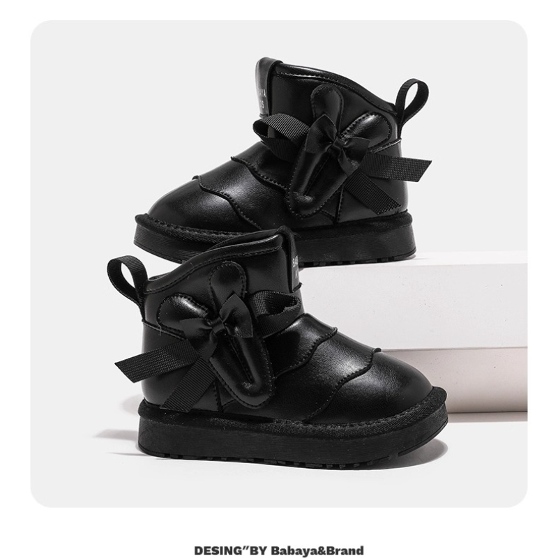 TEMU Duck -lined Snow Boots, For Teenager, Seasonal Footwear, Winter Boots, Midcalf Boots, Casual Boots, Durable Boots, Breathable Boots, Cozy Boots