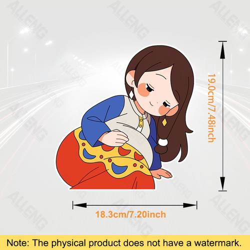 3pcs large 7 5inch pregnant woman sofa family photos vinyl decal self sticker for car window truck glass metal single use irregular shape