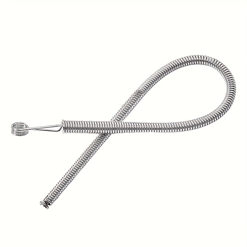 TEMU 1 Stainless Steel High- Elastic Threader, Effortless Threading With Ease, Soft And Flexible, Can Easily Pass Through All Kinds Of Narrow And