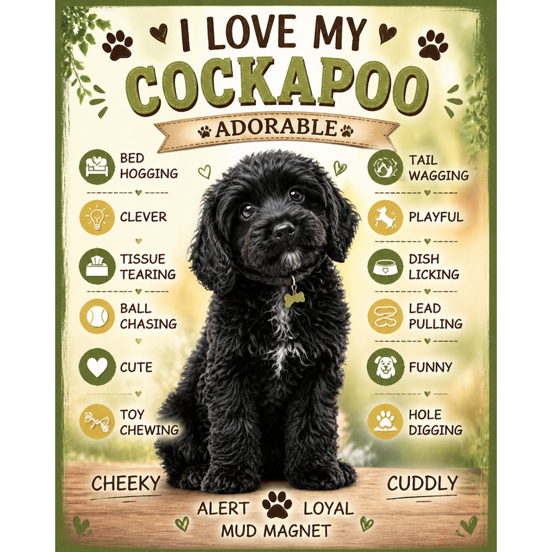 TEMU 2d Flat - 【2d Flat】 1pc, 2d Flat Decorative Plaque Signs (8in X 12in, 20 X 30cm) 2d Flat Decorative Plaque And Signs (8in X 12in, 20 X 30cm) Dog