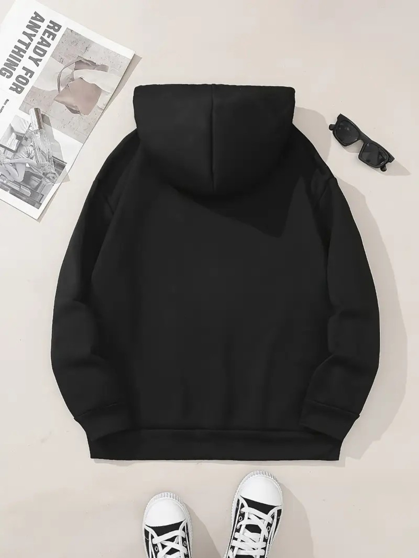 Dames Oversized BENCH Logo Hoodie