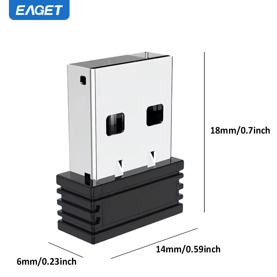 TEMU EAGET 1 pièce Plateau de souris indétectable, déplaceur de souris USB, USB pour ordinateur, mini vibreur de souris automatique, simulateur de