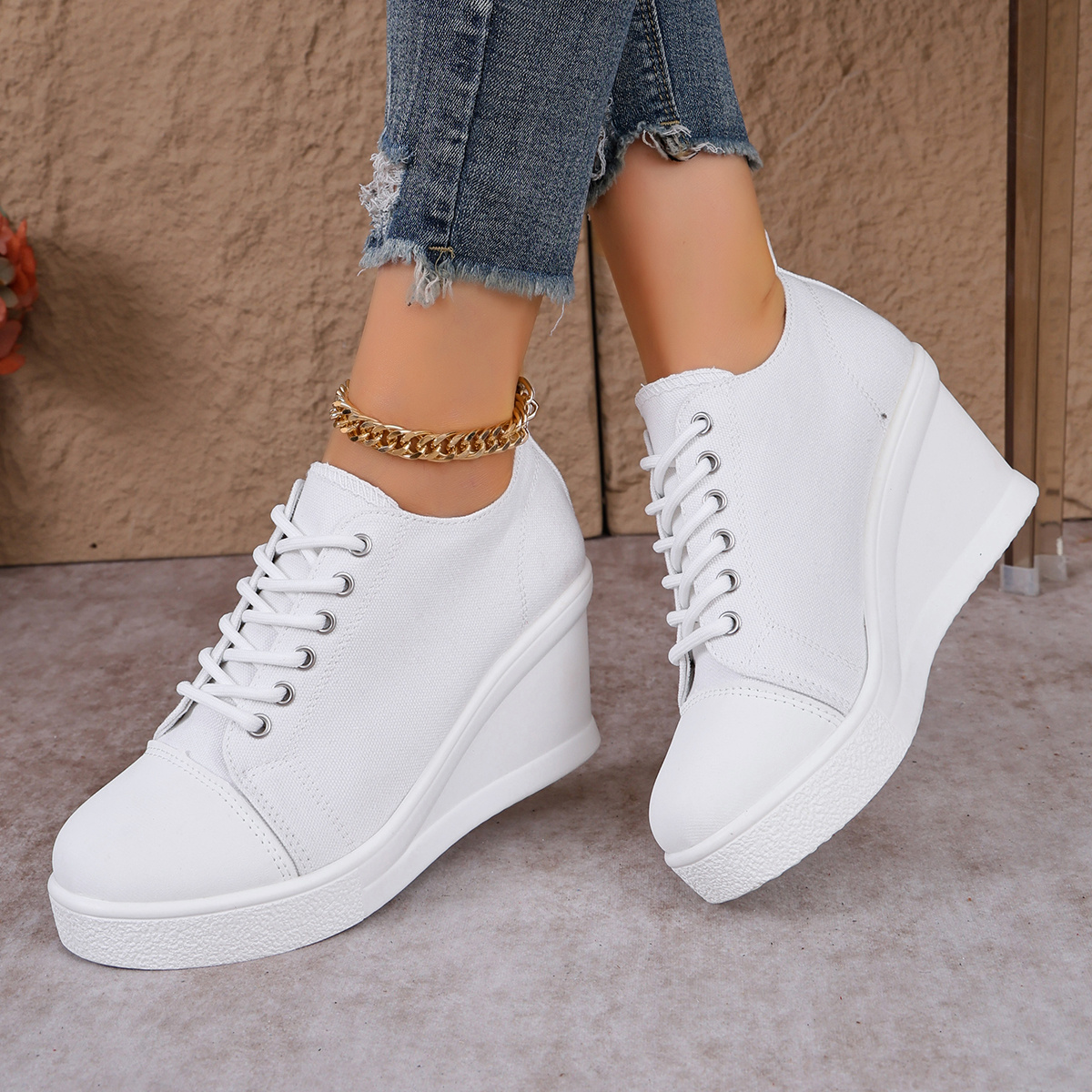 TEMU Fashionable And Versatile Casual Women's Shoes, Women Shoes