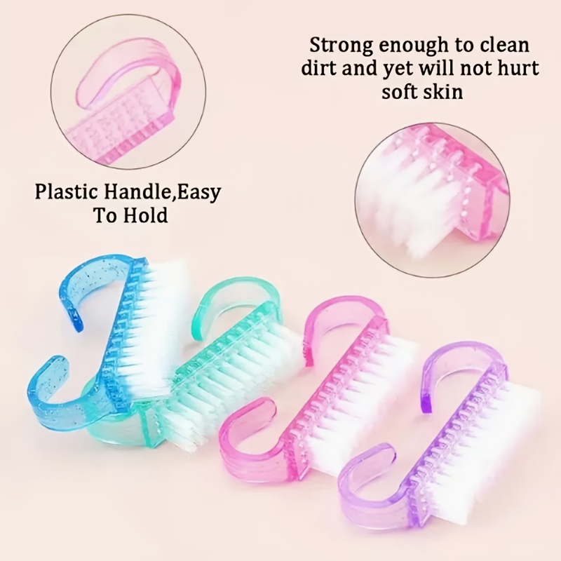 Foot and Nail Care Tool Set with Slanted Brush