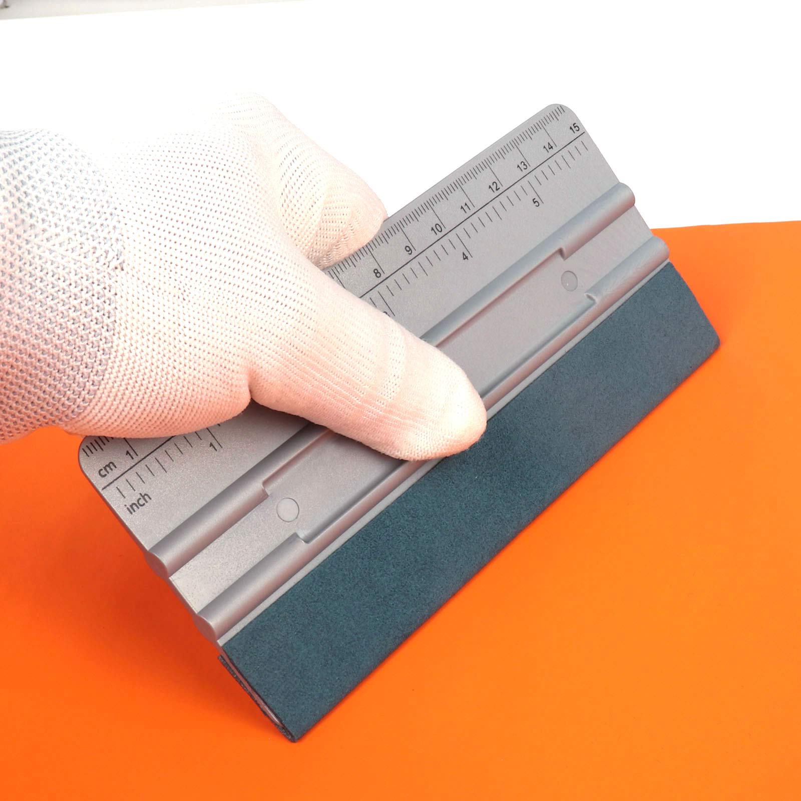 Professional Squeegee With A Felt Edge Designed For Vinyl Wrapping, Suitable For Car Film Installation, Window Tinting, Wallpaper Application, Wall Stickers