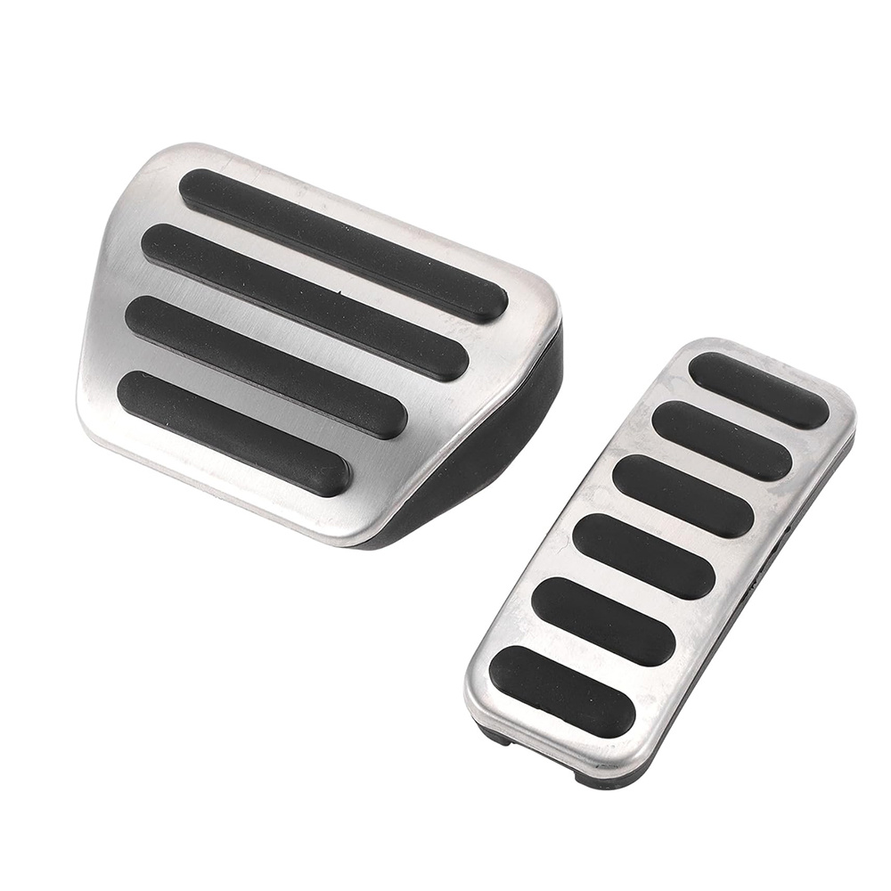 TEMU Anti-slip Foot Brake Gas Accelerator Pedal Cover Compatible For Range For Sport 2014-2022, Discovery 5 2017-2025, Defender 90/110/130 2020-2025