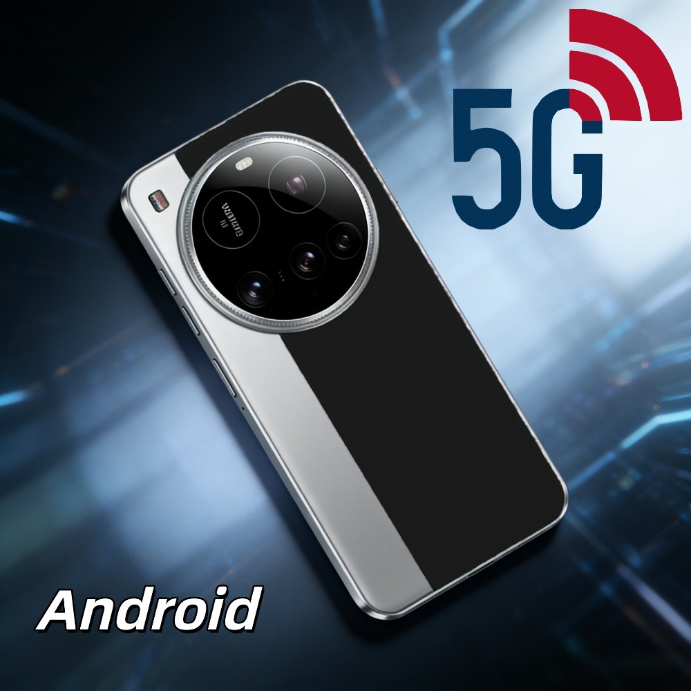 unlocked 2026 model 5g smartphone with 4gb + 64gb storage space, 6.8-inch high-end display, 720*1600 resolution,   dual standby, facial recognition function,   system, and gps function. a multifunctional high-end mobile phone product. Product details 8