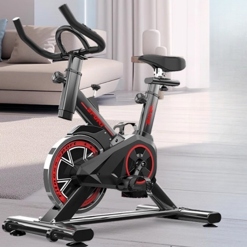 Silent Premium Spin Bike! Gift Edition, the Top -Burning Choice for Office Workers and Home Use: This Spin Bike Is an Incredibly Thoughtful Gift for Both Men and Women, an Essential Exercise Pedal Fitness Equipment for Office Workers! It Allows You