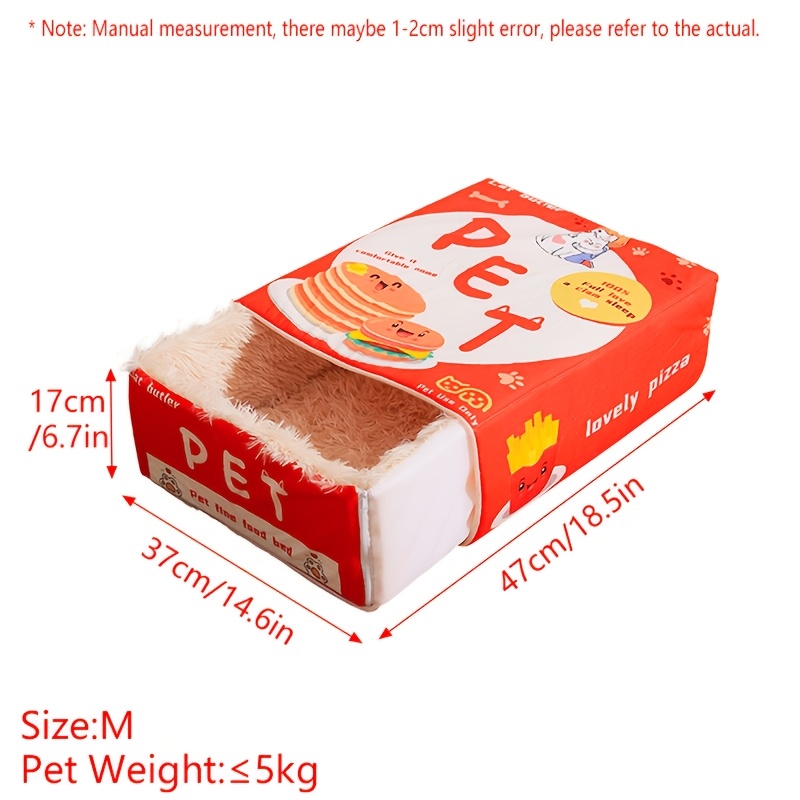 red/ bed, suitable for cats and small dogs, funny covered cat couch, unique cat cave house, desk cat hideaway enclosed bed, additions for indoor kitten cat houses Product details 1