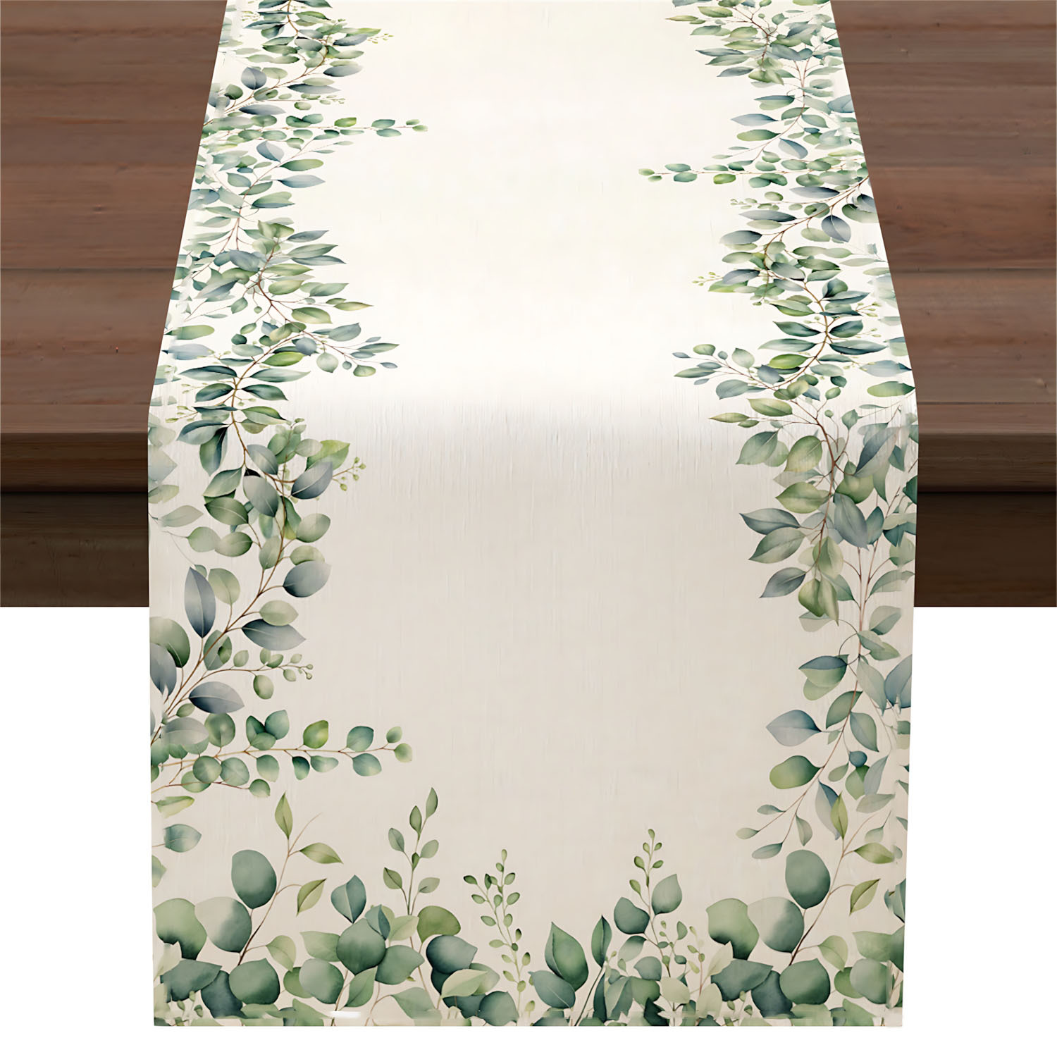 TEMU 1- Leaf /summer Table Runner, Suitable For Family Gatherings, Holiday Parties, And Dining Table Decoration