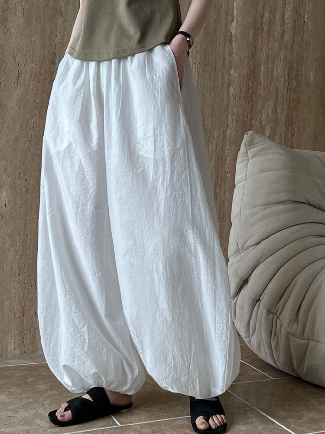 balloon pants sold on Temu Canada