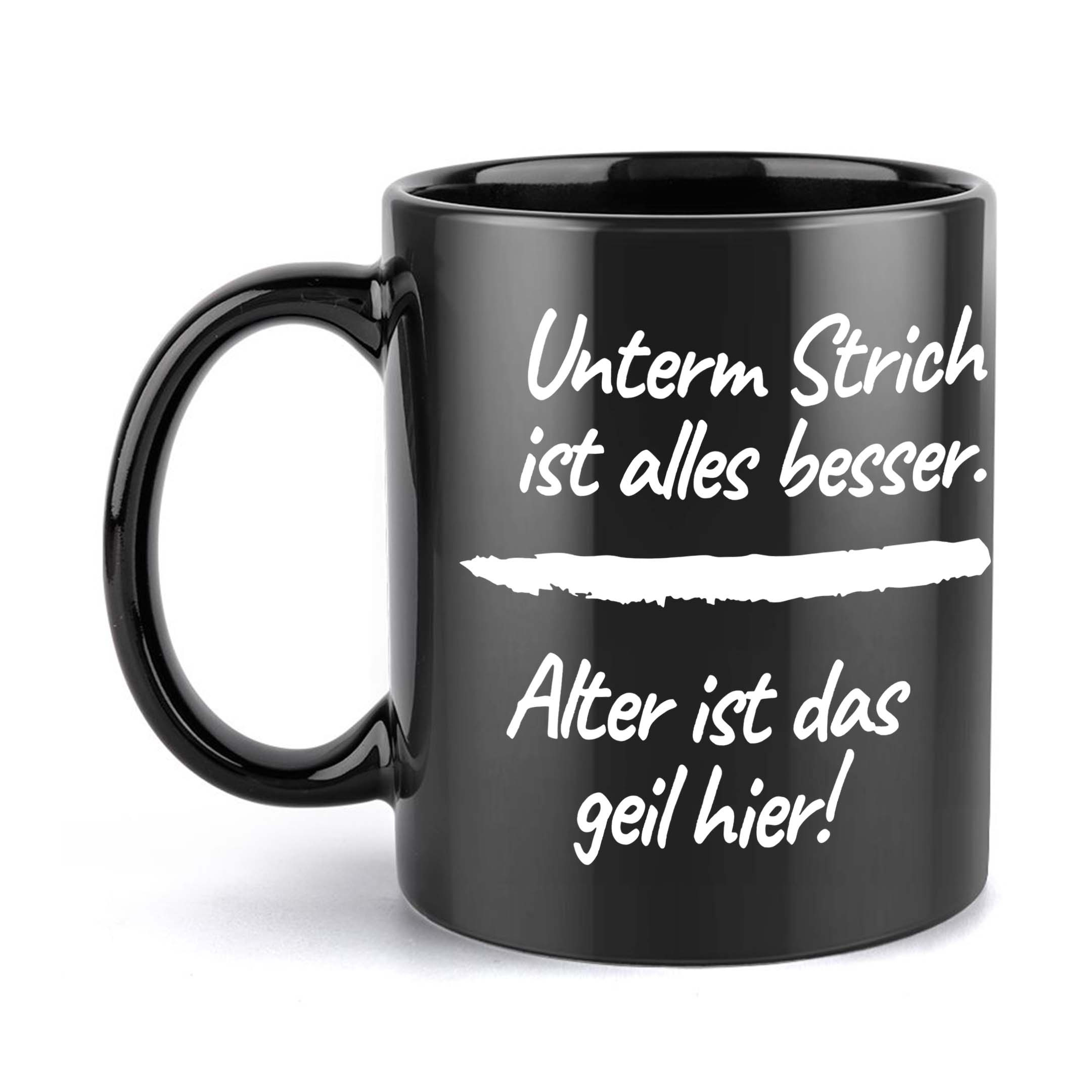1pc, German, Text 11oz Ceramic Coffee Mug, Perfect For , Ideal Gift For