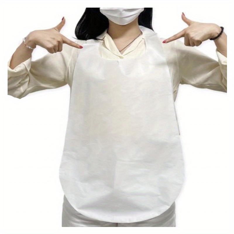 20pcs 1 Pack Disposable Mixed Aprons, Non- Fabric, Polyester Fiber, Suitable For Hot Pot, Barbecue, And Takeout Use By Customers