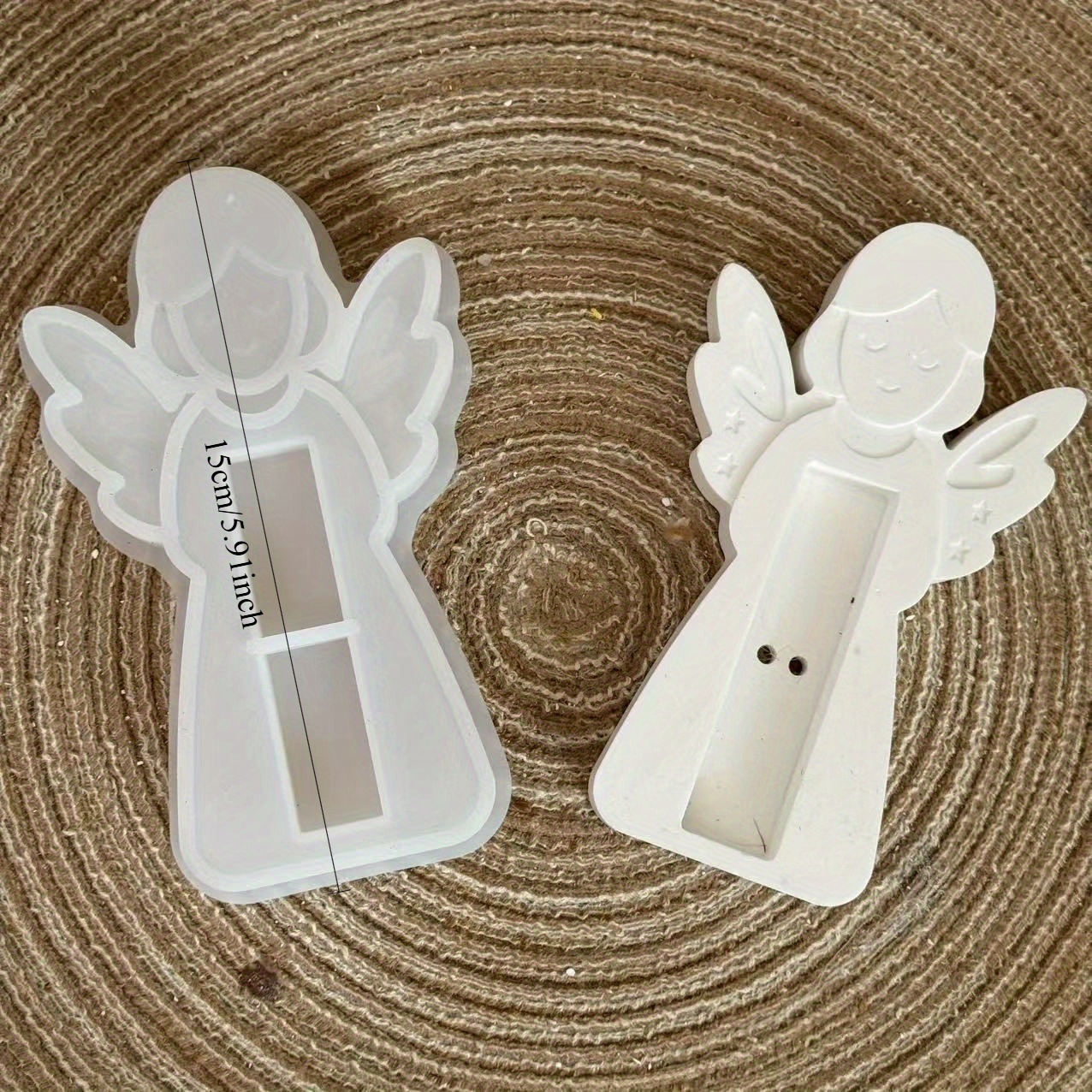 Gift Girls Resin Molds Gift Scented Candle 3d Ornament Silicone Molds Handmade Candle Making Molds