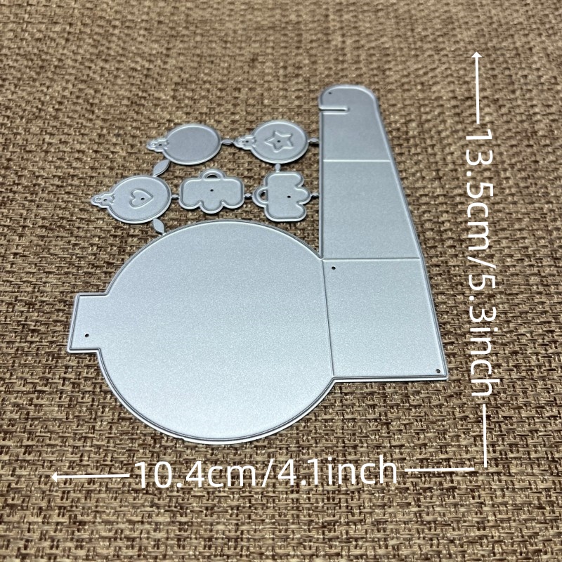 Newly Designed Metal Stencil Mold For Cutting Dies, Perfect For Decorating Bell Boxes, Scrapbooks, And Album Paper Cards With Embossing