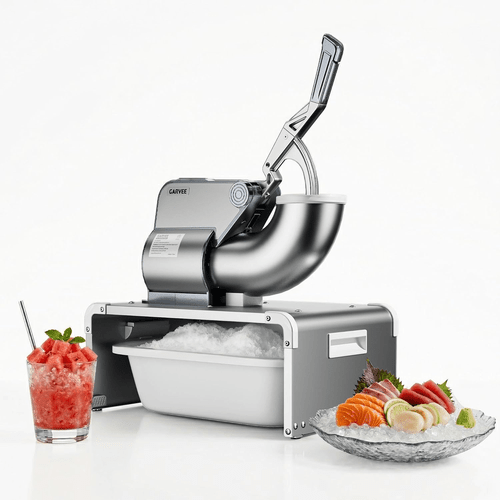 ice shaver 661lbs h 1450rpm shaved snow cone machine for dessert shops bars silver