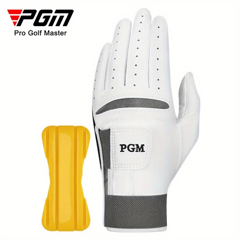 Moške golf rokavice PGM, zasnovane za izboljšanje drže zgornjega , z nedrsečim in zračnim materialom, na voljo samo za levo roko.