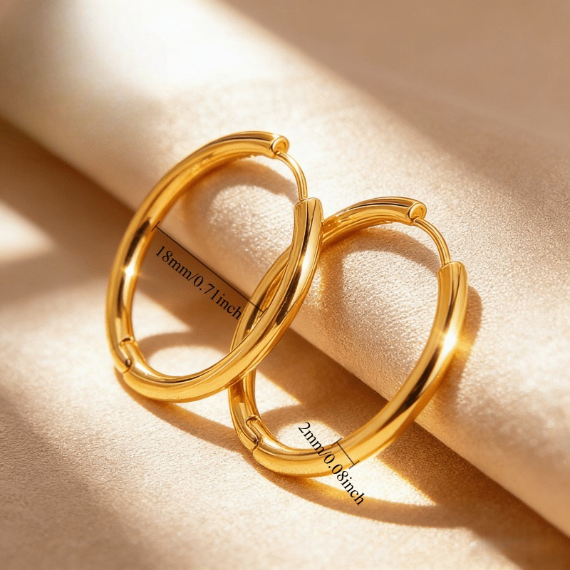 Hypoallergenic 304 Stainless Steel Earrings for Women