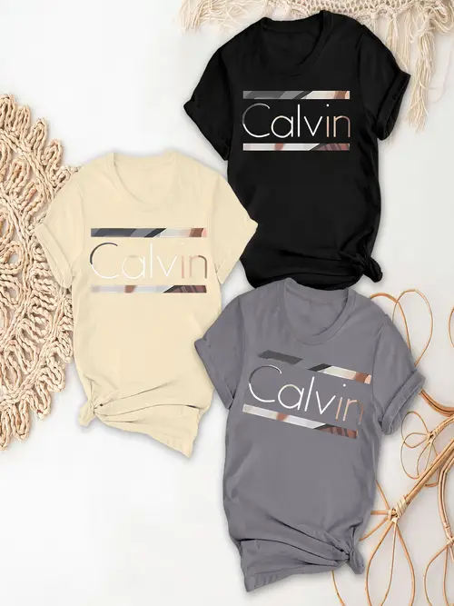 fashionable letter cartoon print womens round neck pure cotton t shirt comfortable and breathable versatile essential suitable for daily leisure natural and elegant style a must have for summer parties local delivery