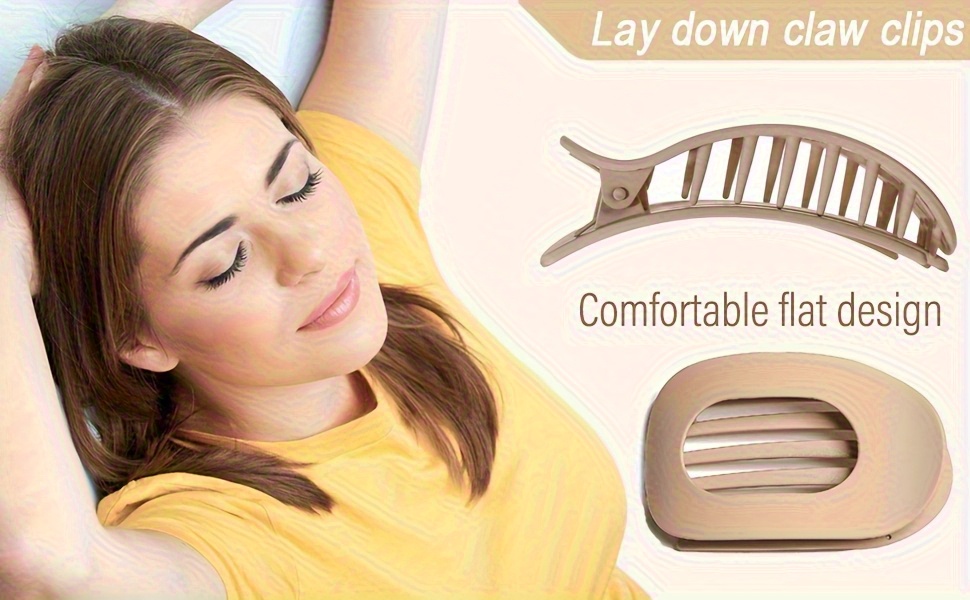 4/40 pack matte flat hair clips - heavy duty non-slip grip,   hairpins for women, secure hold for updos, ponytails, buns - everyday & formal events - ( : white, black, beige, dark brown) - durable plastic hair accessories, hairstyle essentials,  ,  , professional styling Product details 0