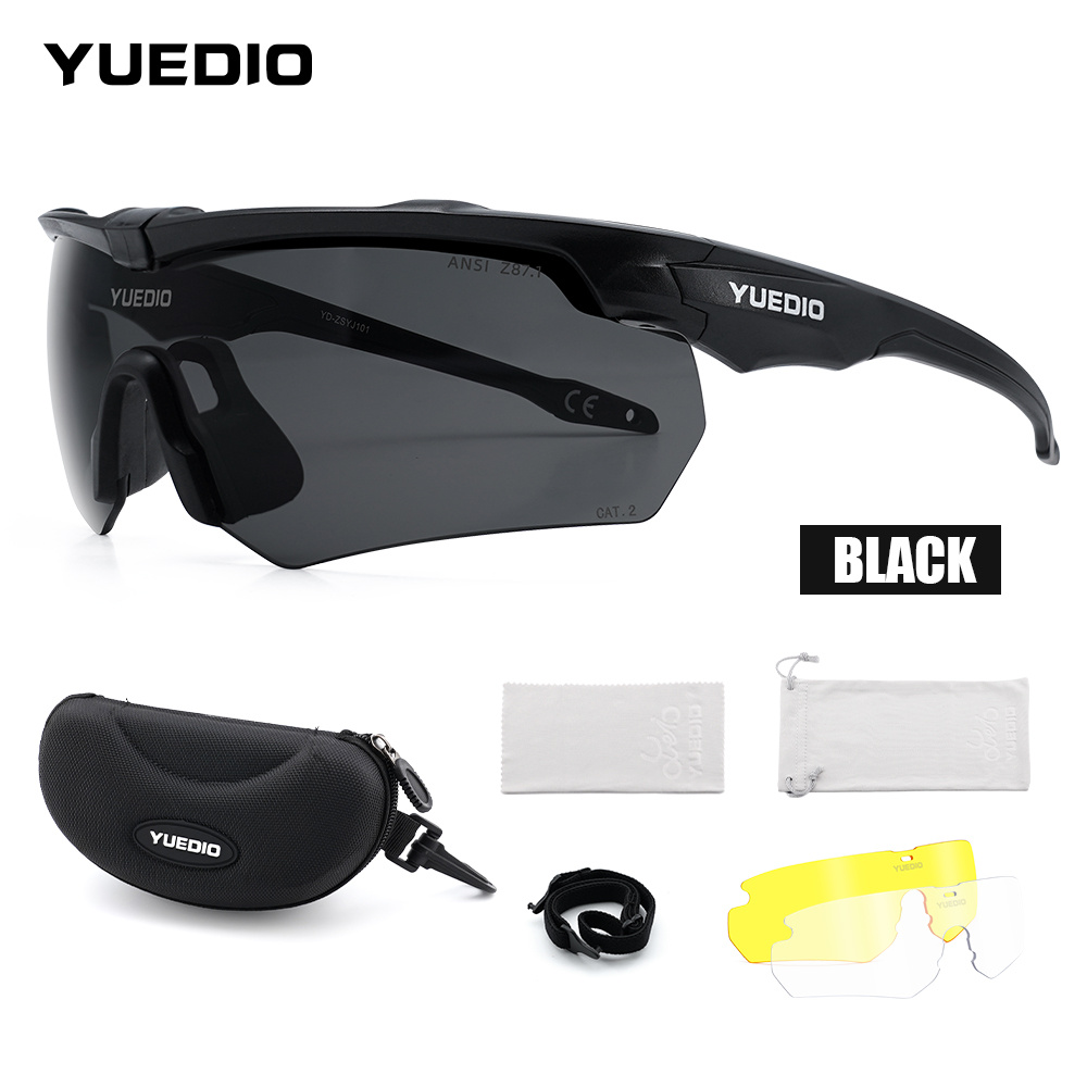 uv400 3 glasses tr90 frame interchangeable - Temu Iceland display picture 1