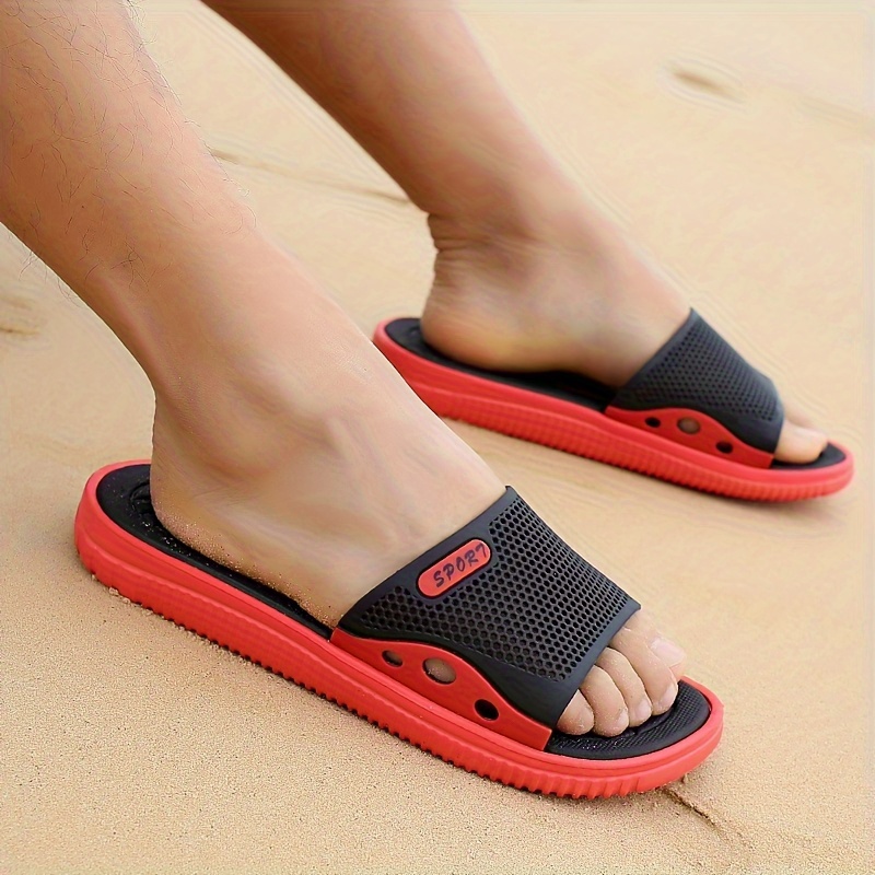 mens stylish open toe breathable eva slides comfortable non slip durable casual sandals with       beach or casual attire beach footwear stylish sandals eva sandals Product details 10
