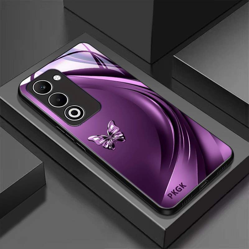 TEMU Phone Case - A Durable Tempered Glass Phone Case Designed For The For Oppo A5 5g, Featuring An Hard Cover With A Design, Model Bla081