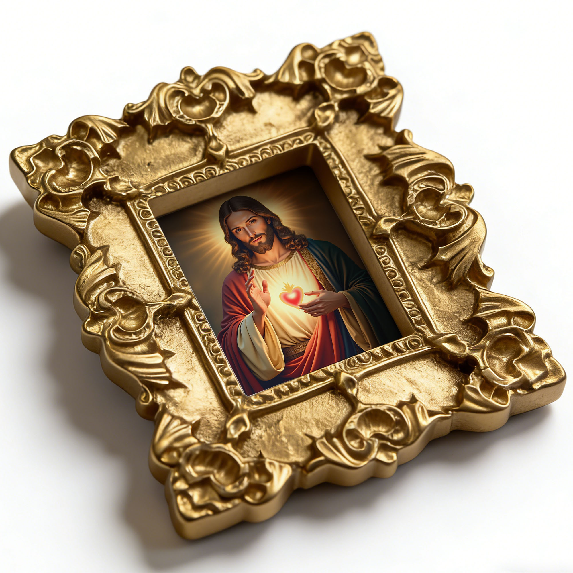 TEMU A Single Magnetic Fridge Magnet Featuring A Unique , Ideal For Decorating Your Kitchen With A Religious Touch. This Inspirational Art Piece Serves As A Gift And Is Perfect For Easter Celebrations