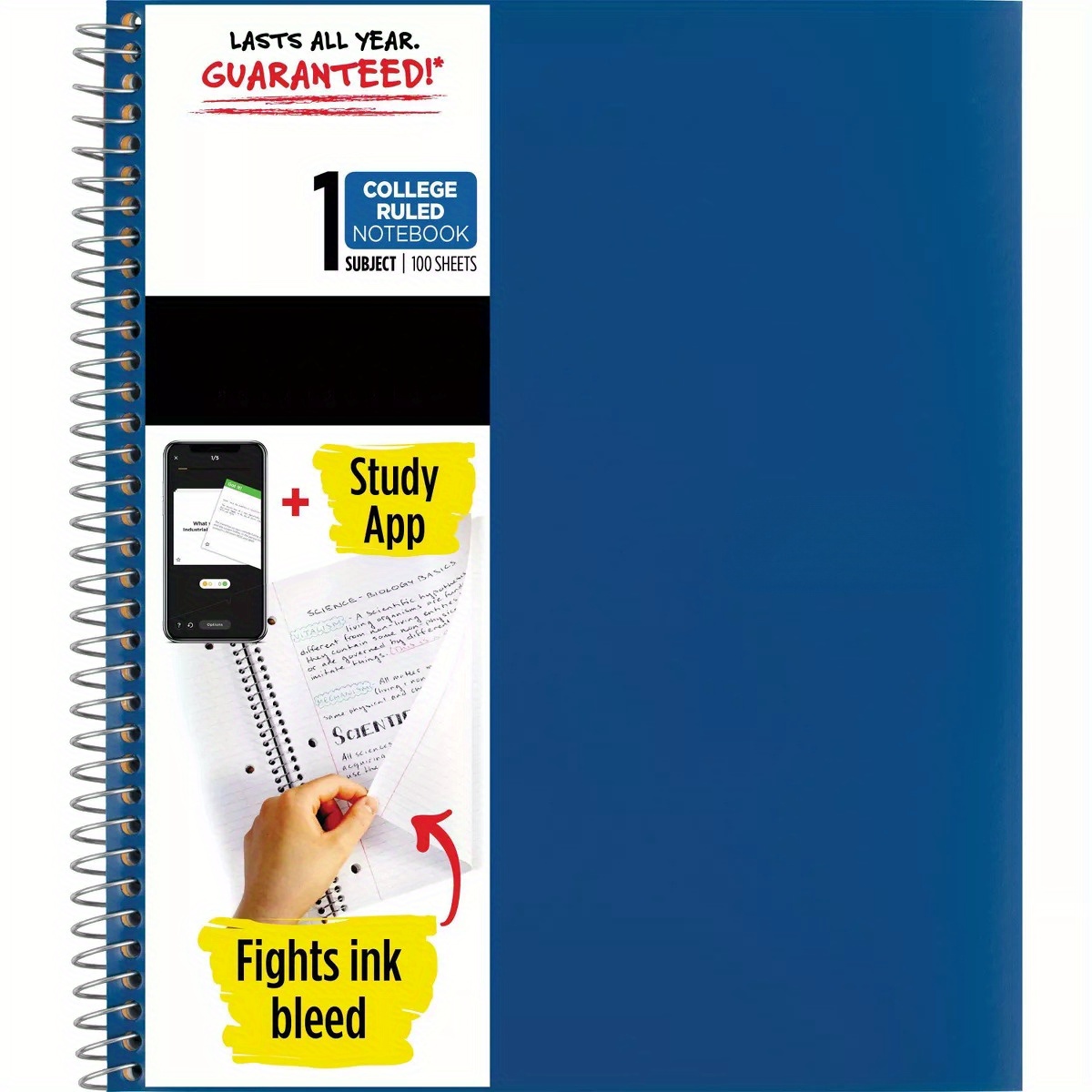 The High Performance Planner Alopuxi Spiral Notebook, Colored Lined ...