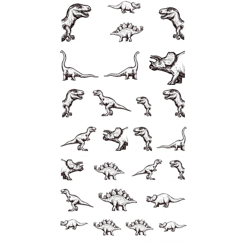 1pc Rex Nail Art Sticker