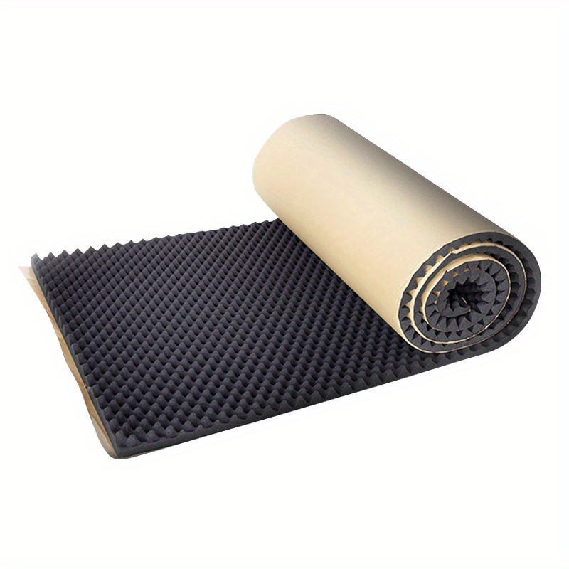 TEMU 1pc -density Foam - -adhesive Soundproofing Panel - For Acoustical Treatment - Reduction For Home Theaters & Studios