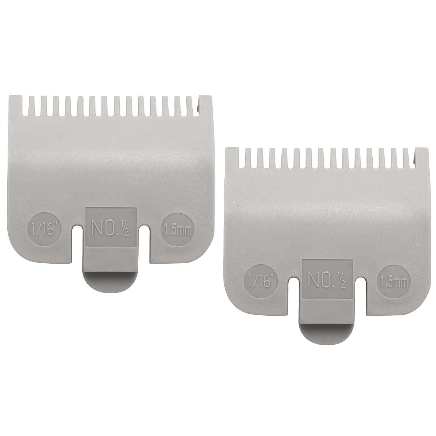 TEMU Kit de 2 peines de protección compatibles con cortapelos y recortadoras, peines de guía de corte de cabello, peines de peluquería para peinar el