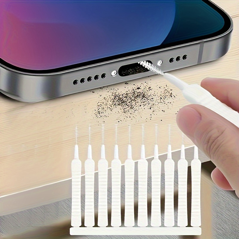10pcs multi functional ultra thin cleaning tool set suitable for charging ports speakers phones and     kit for   removing lint and   from electronic devices and household items