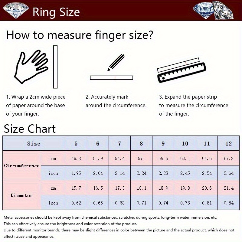 Synthetic Zirconia Women's Eternal Ring Classic Minimalist Stackable Thin Ring 1pc with Synthetic Versatile Everyday Casual Fashion Ring Gift for Women
