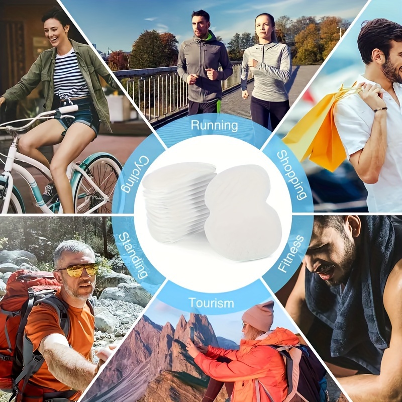 50pcs invisible sweatproof underarm   breathable anti perspirant gel free technology     backing summer   use comfortable for sensitive light beige men women gym sports casual attire 50 individually wrapped for hygiene sweat blocking pads for   freshness discreet for all day Product details 4